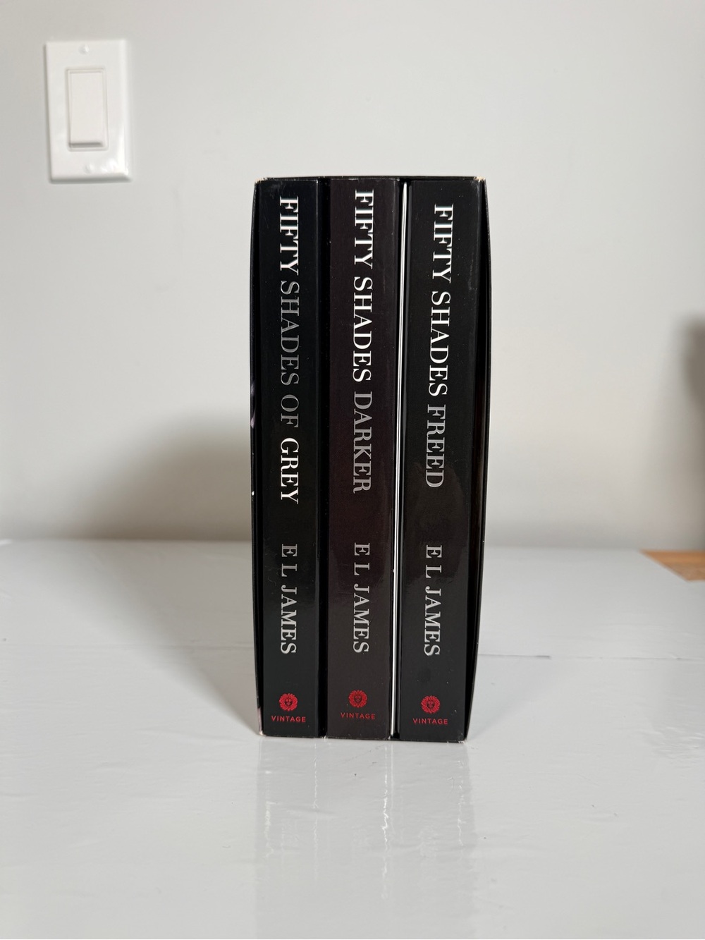 Fifty Shades Trilogy Movie Edition Box Set + Bonus Poster E L James